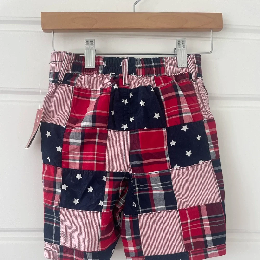 NWT Gymboree American Cutie plaid shorts - 4t